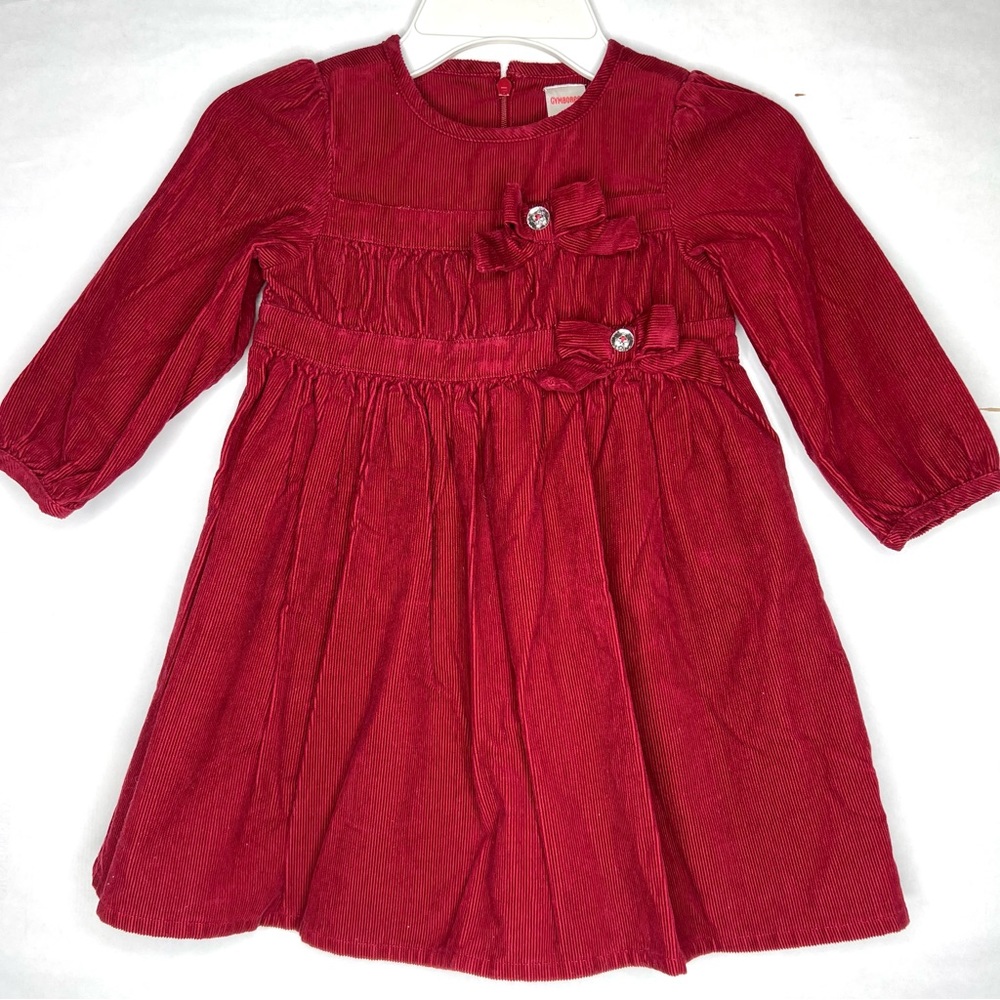 Gymboree Red Corduroy Dress - Girls 3